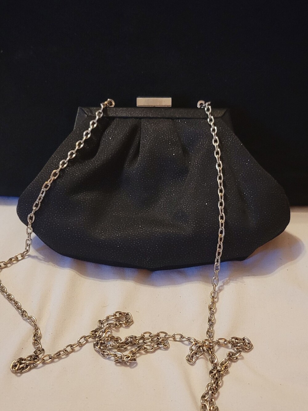 la regale black evening purse
